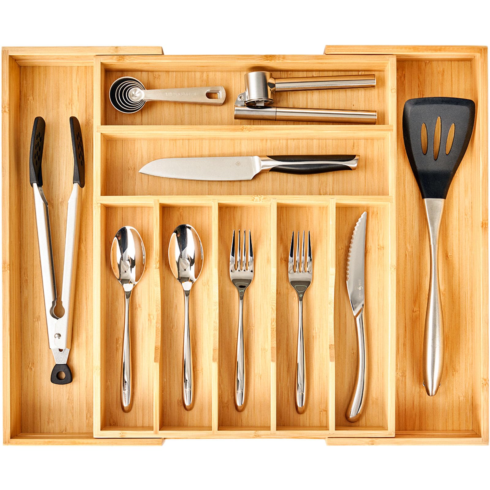 Extra Large Expandable Kitchen Drawer Organizer