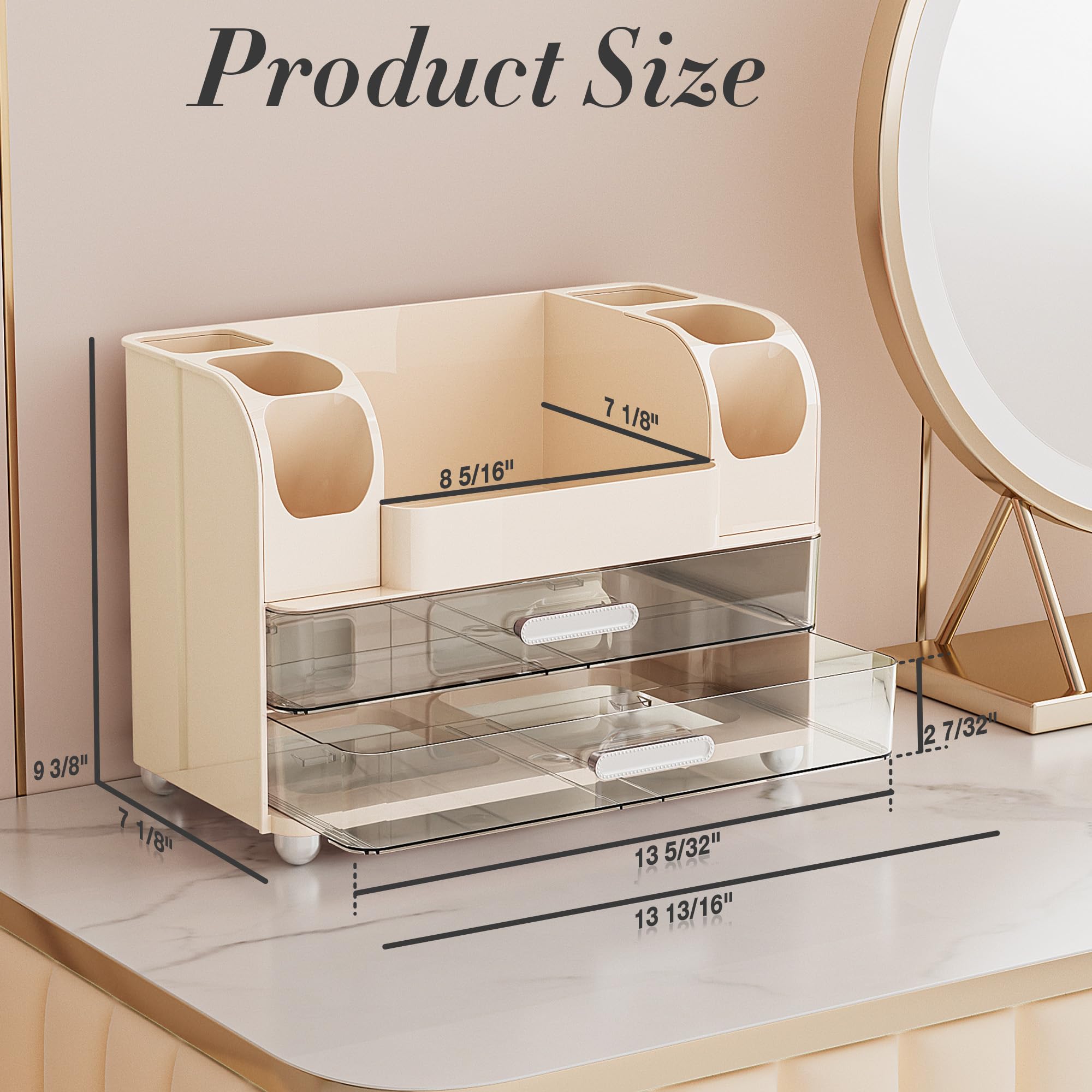 Large Makeup Skincare and Perfume Countertop Organizer