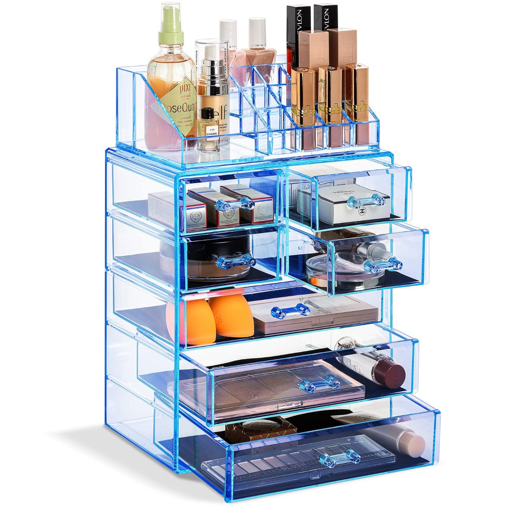 Spacious Acrylic Makeup Jewelry and Cosmetics Storage Case