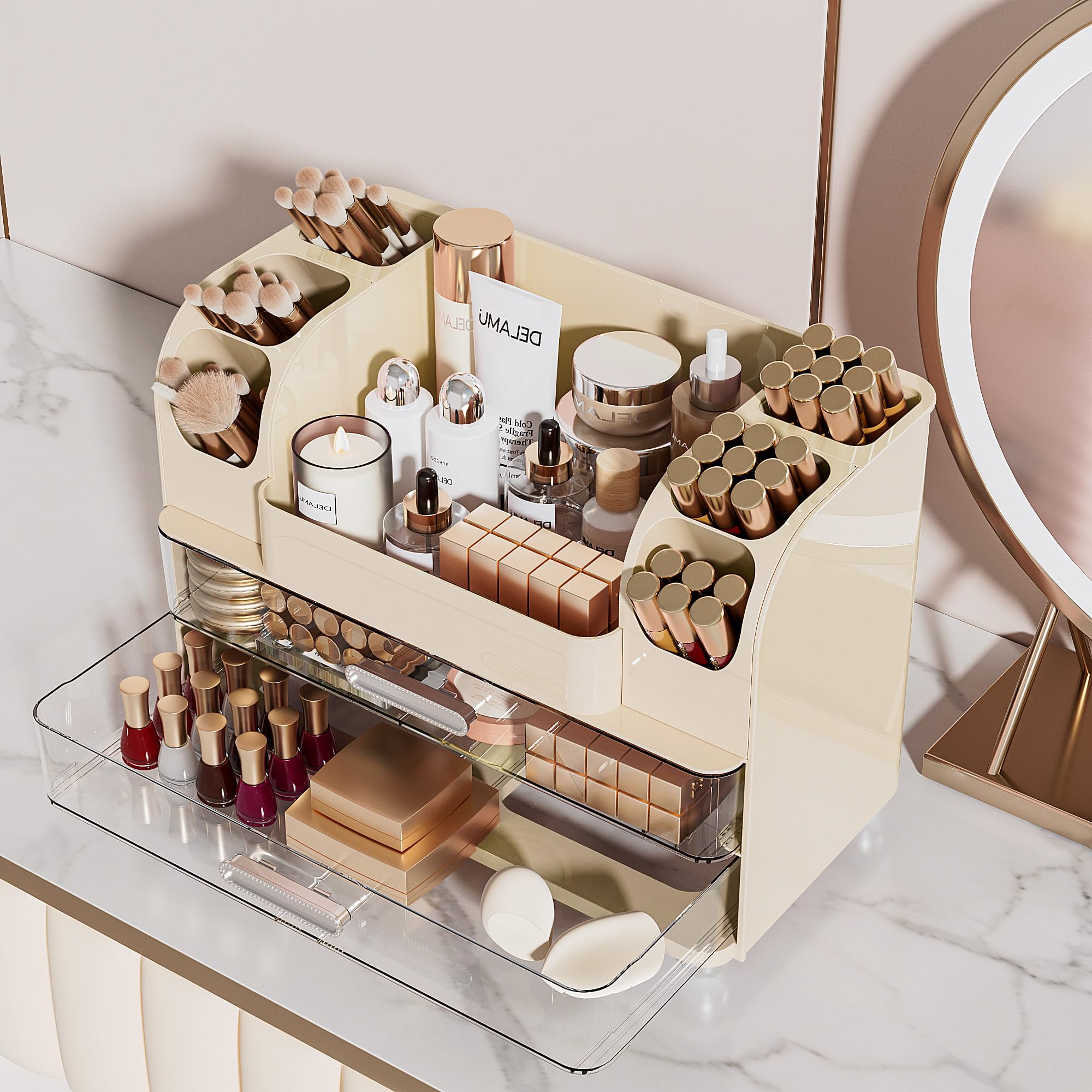 Large Makeup Skincare and Perfume Countertop Organizer