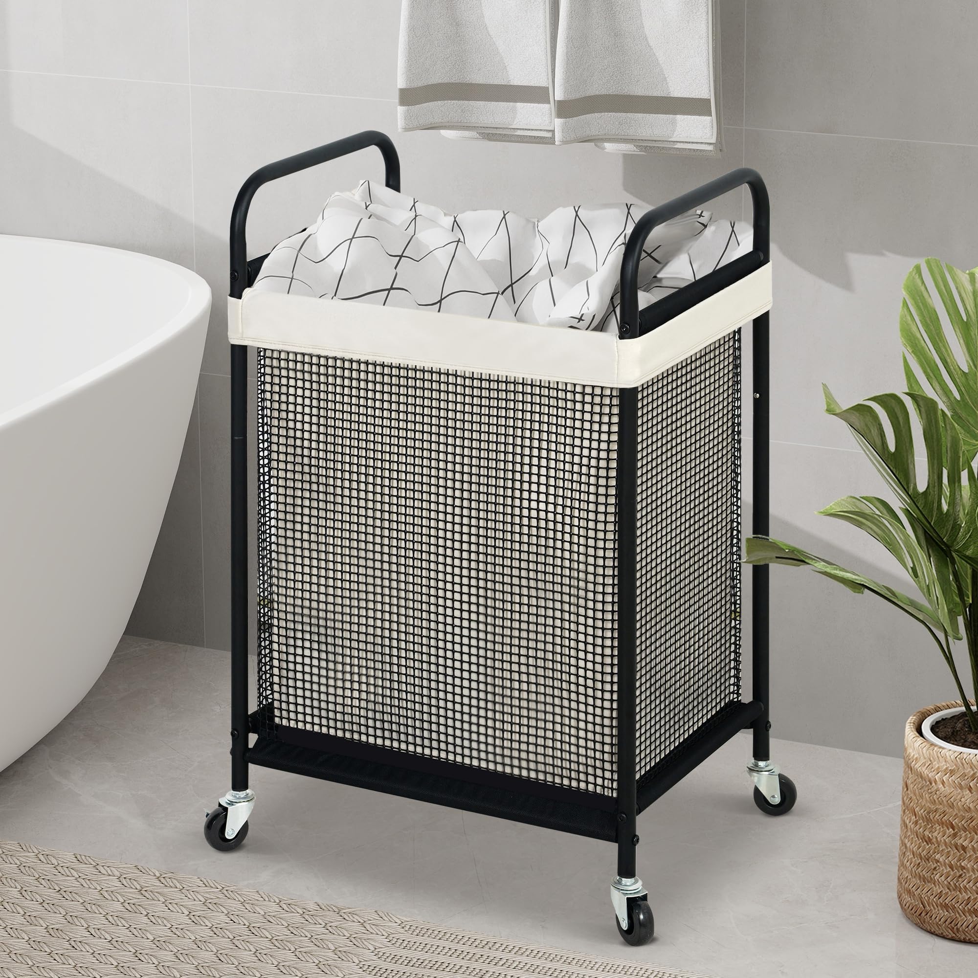 Laundry Hamper with Removable Laundry Bag
