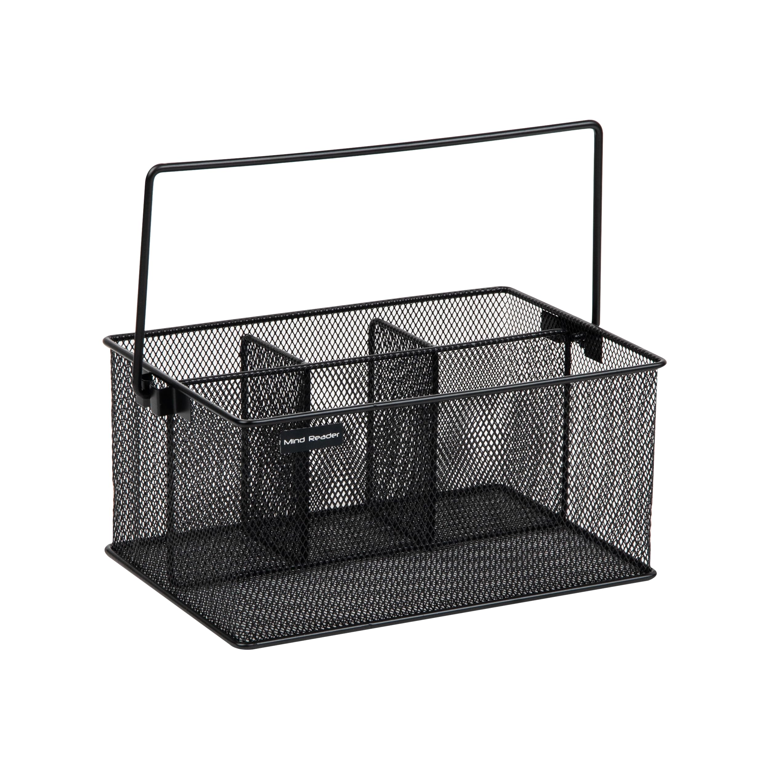 Multipurpose Storage Caddy with Handle for Desk and Cutlery