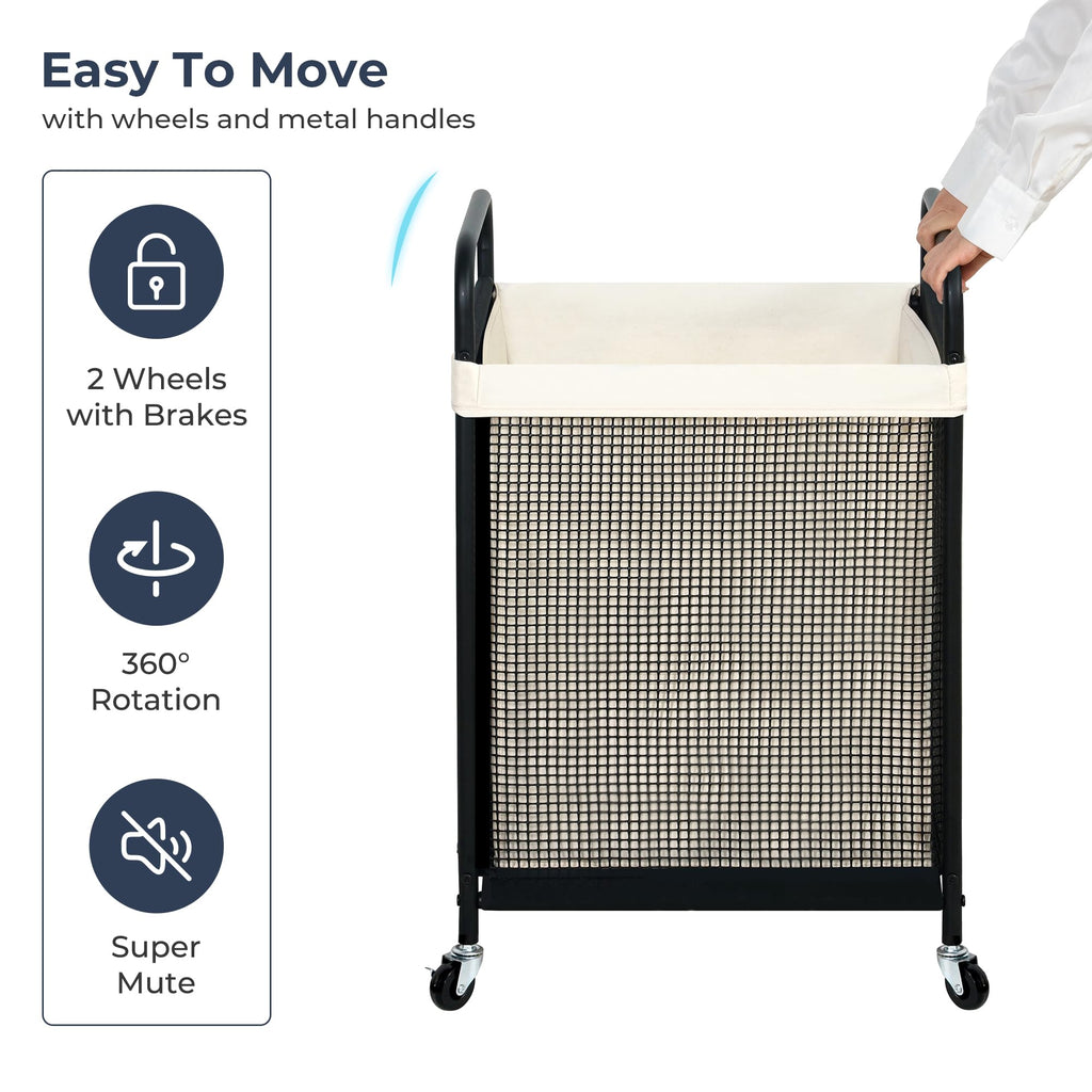 Laundry Hamper with Removable Laundry Bag