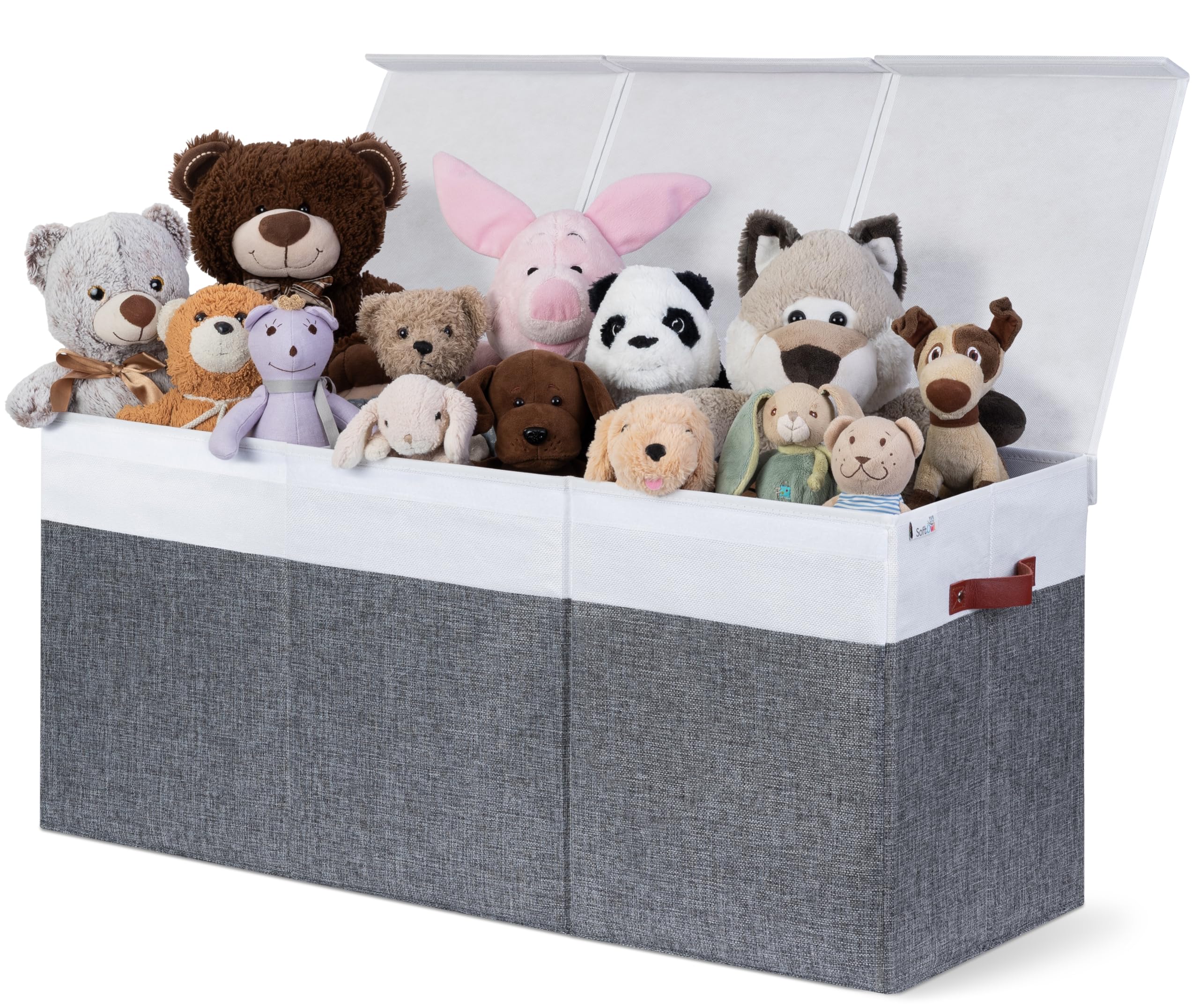 Extra Large Collapsible Toy Storage Box with Lid