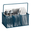 Multipurpose Storage Caddy with Handle for Desk and Cutlery