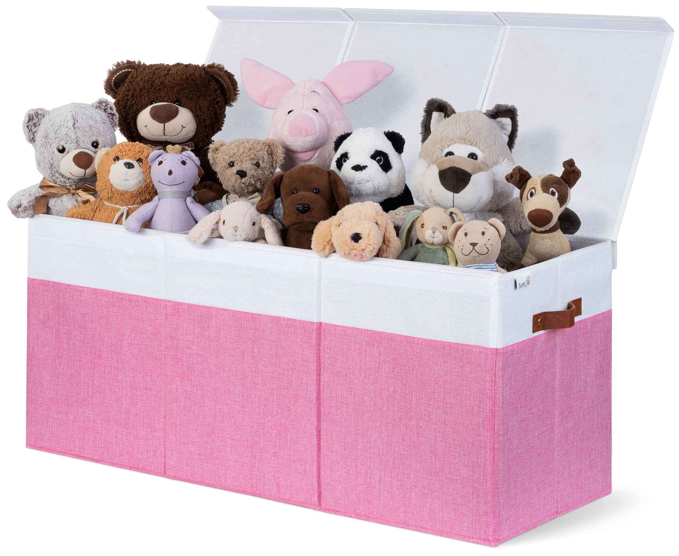 Extra Large Collapsible Toy Storage Box with Lid