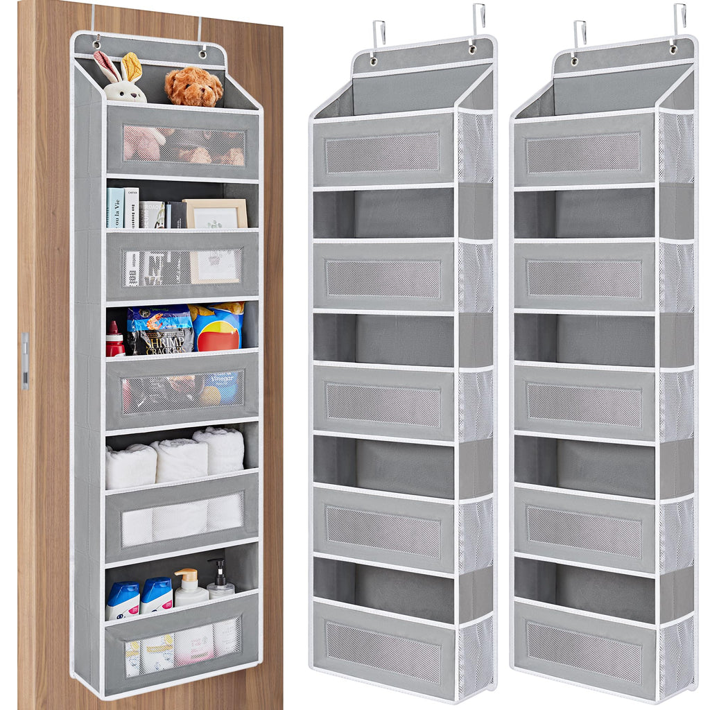 Five Shelf Over Door Hanging Organizer with Large Storage Pockets