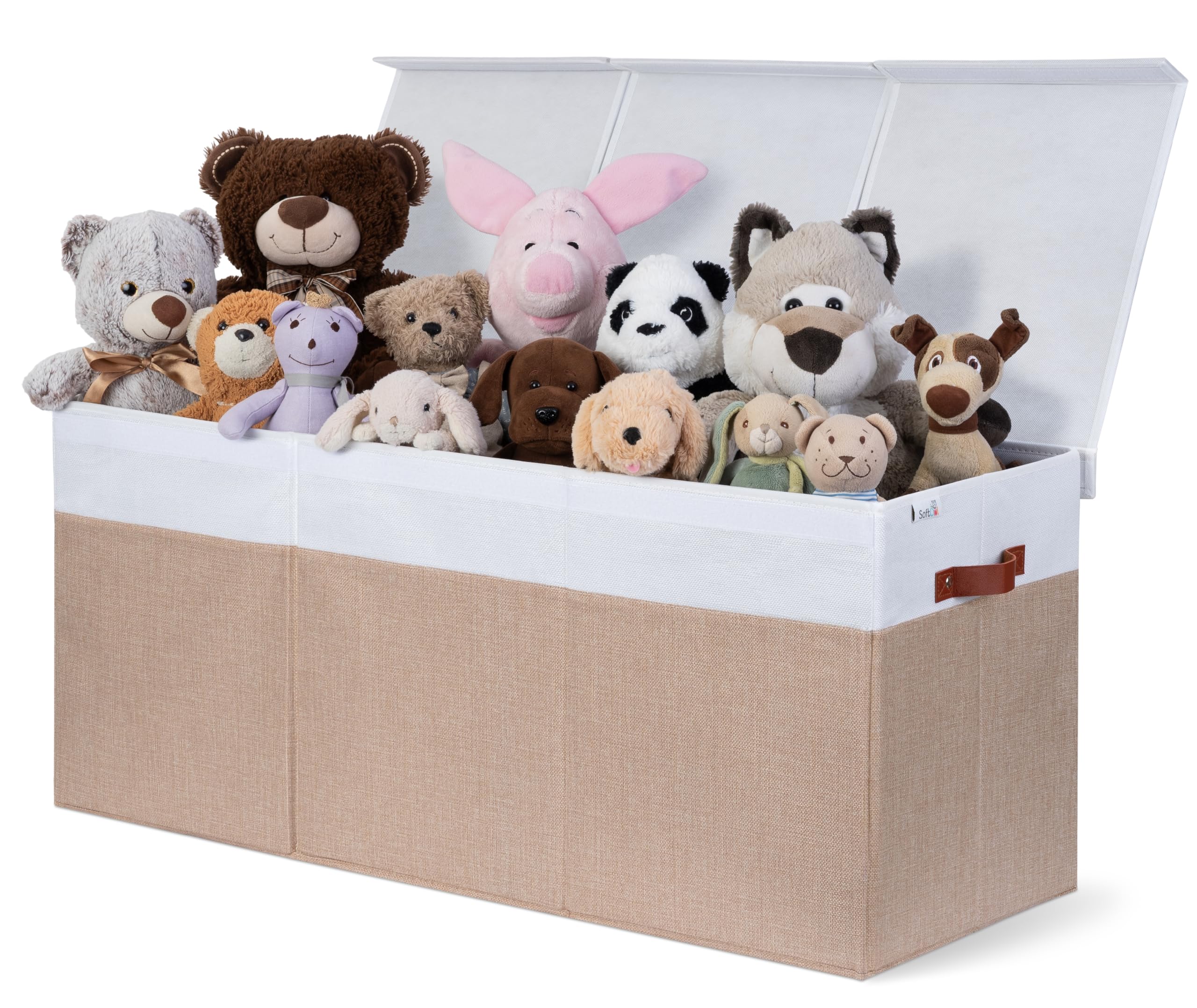 Extra Large Collapsible Toy Storage Box with Lid